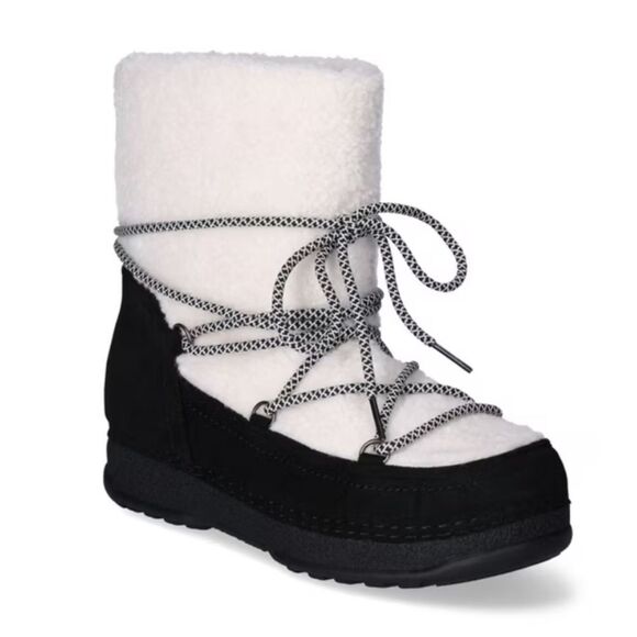 Portland Boot Company Women's 8 Faux Shearling Winter Boots - Picture 1 of 6